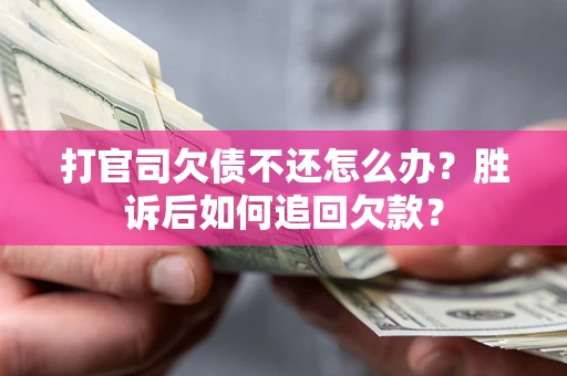 北京打官司欠债不还怎么办？胜诉后如何追回欠款？