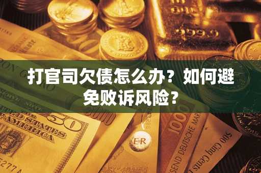 北京打官司欠债怎么办？如何避免败诉风险？